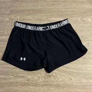 Black under armor shorts